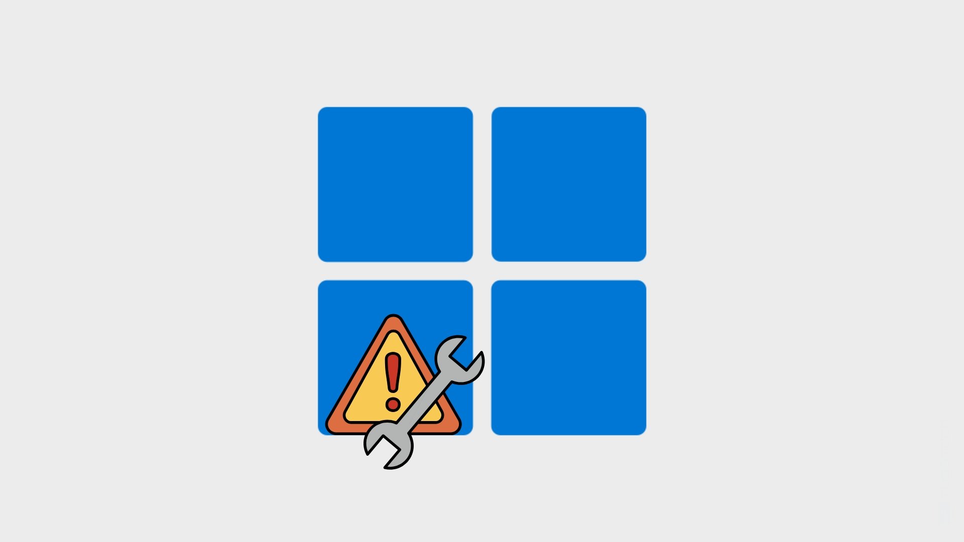 Windows 11 com alerta de correção