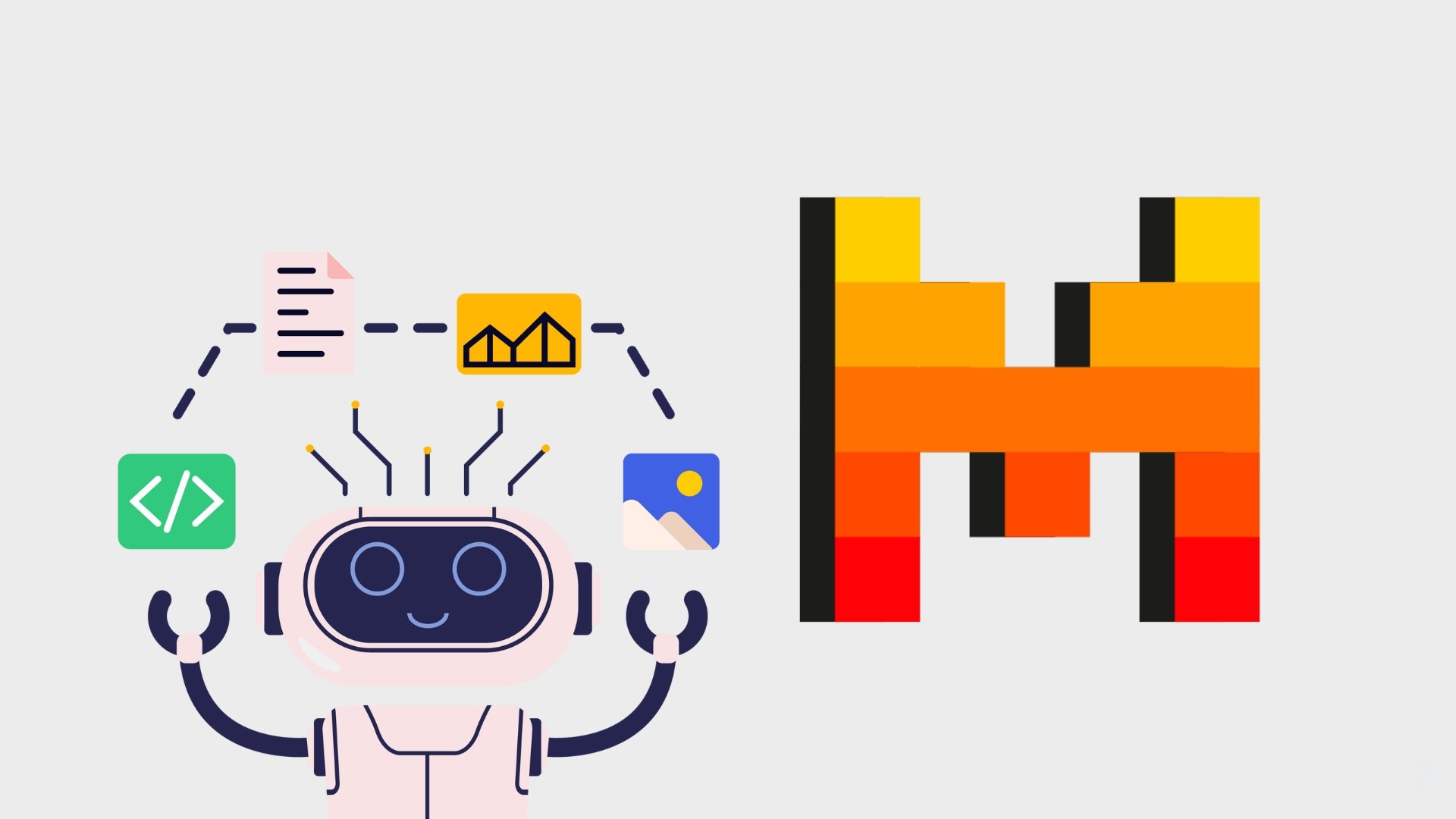 Mistral AI com robot