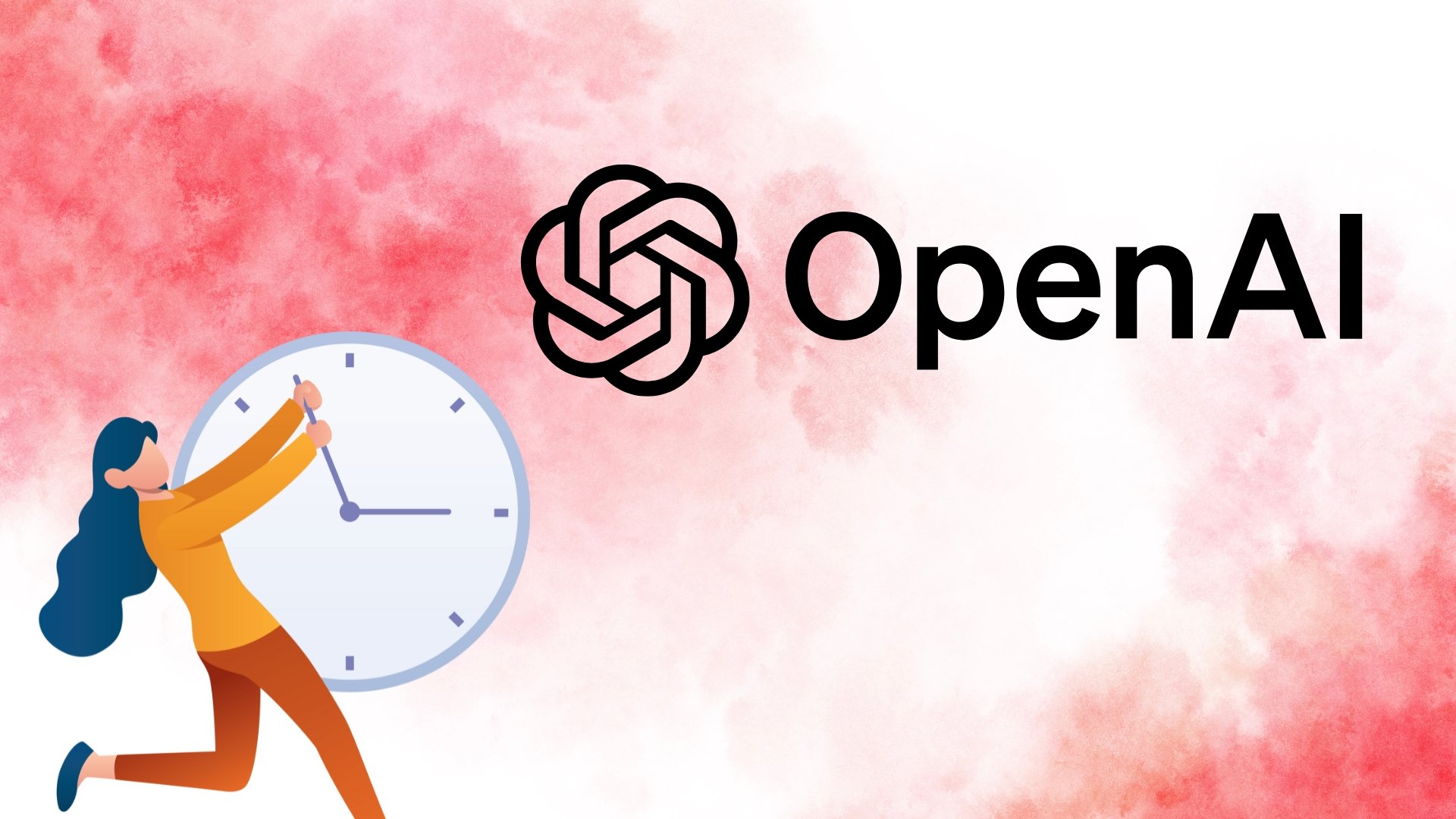 OpenAI com pessoa a atrasar relógio