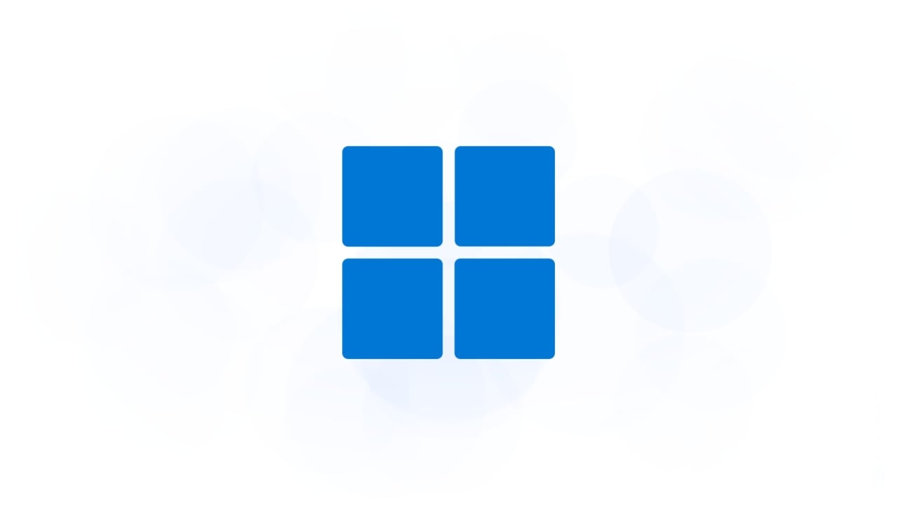 Windows 11 imagem do logo em fundo claro