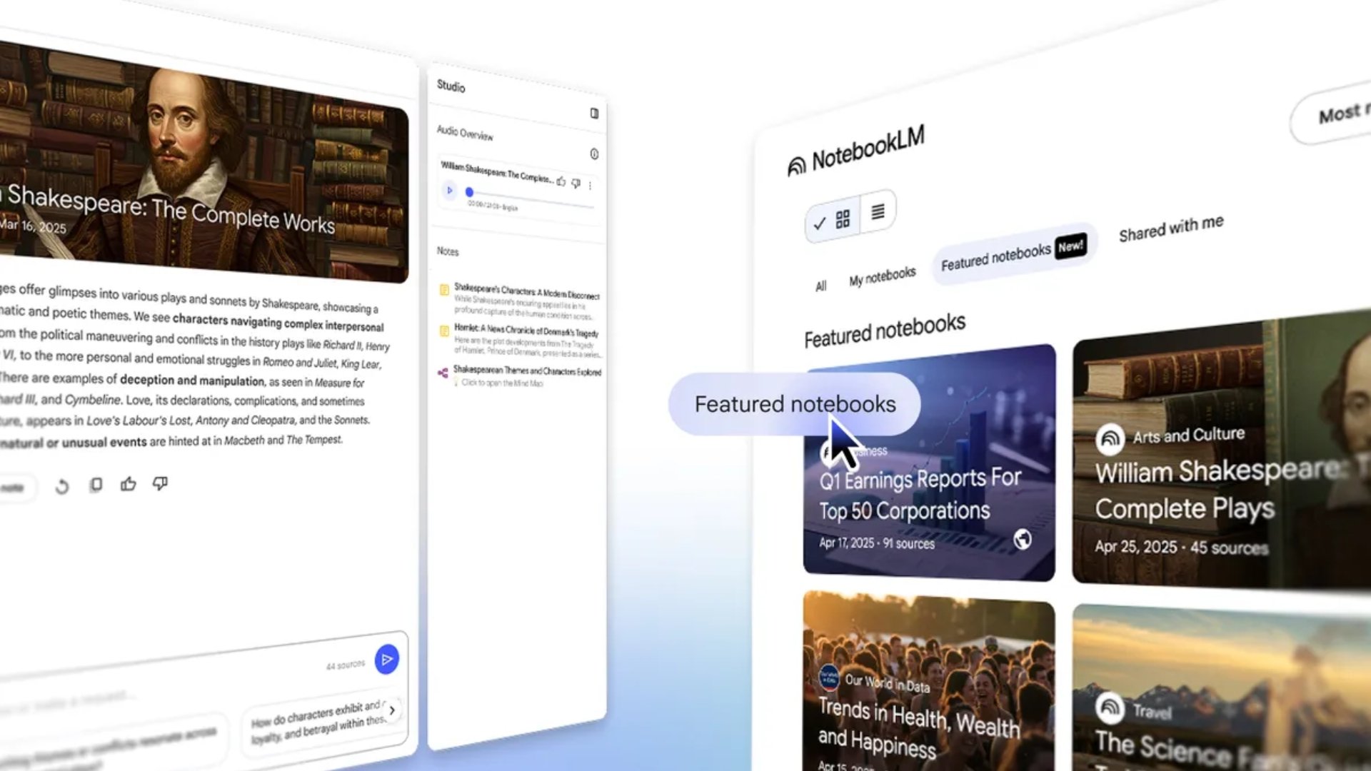 NotebookLM da Google com nova funcionalidade