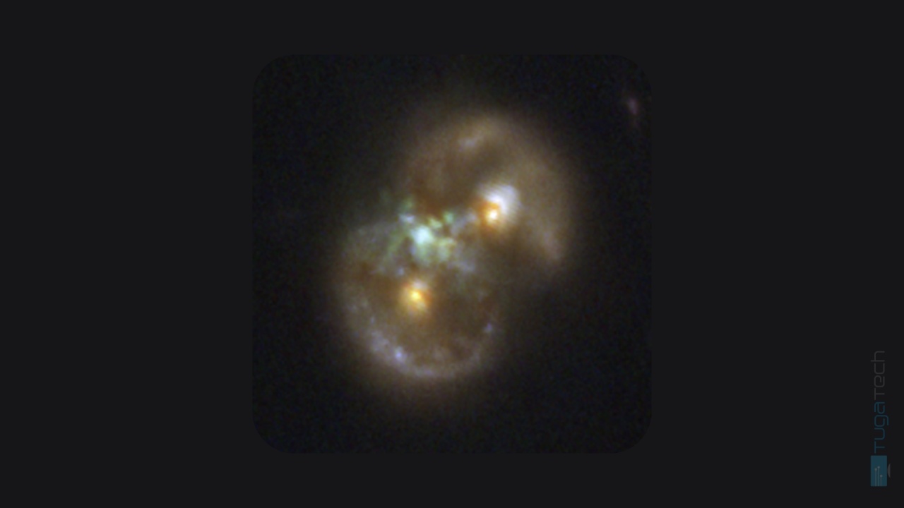 imagem capturada pelo Webb da NASA