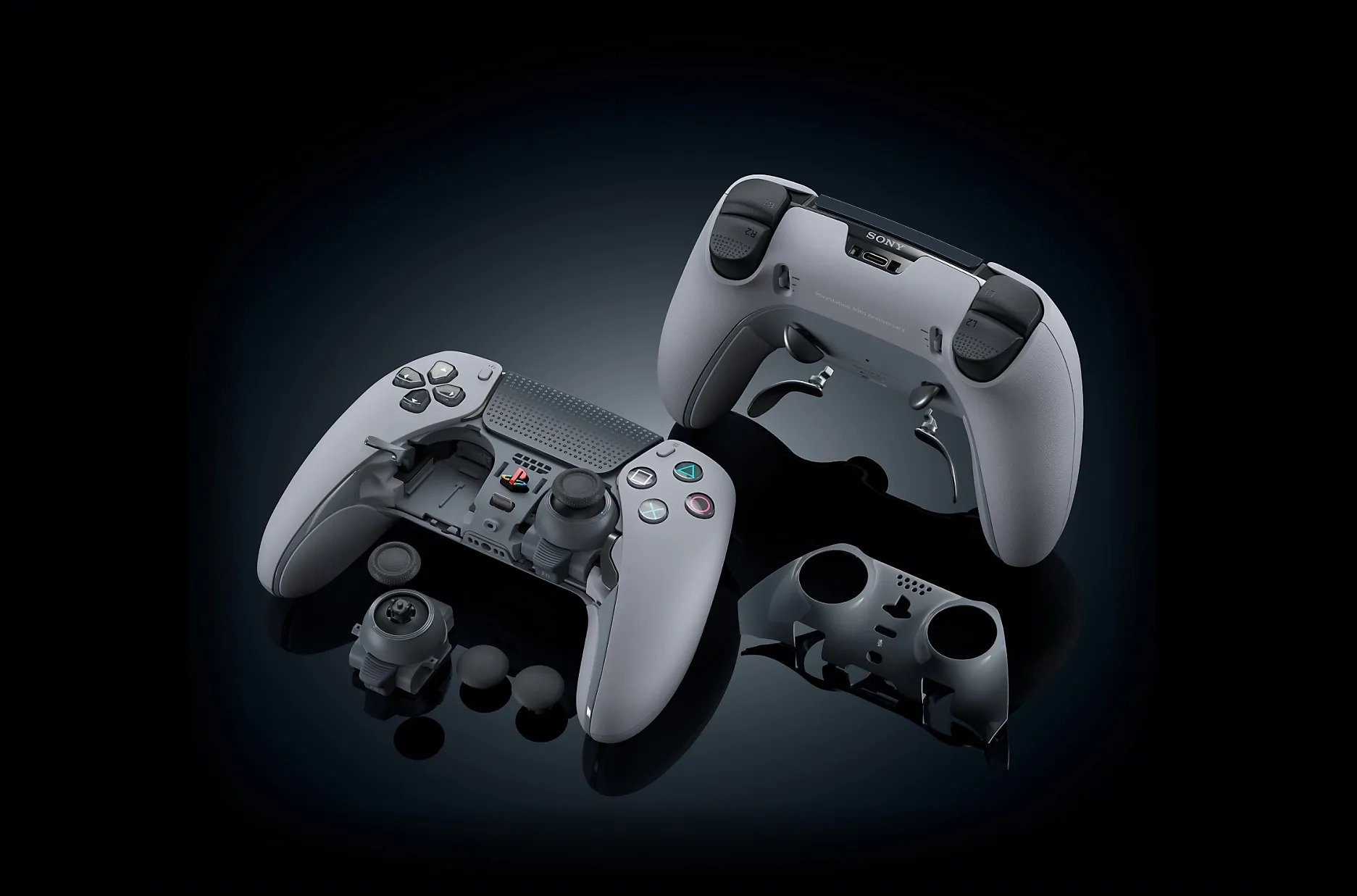 comando oficial limitado da PS5 com design da PS1