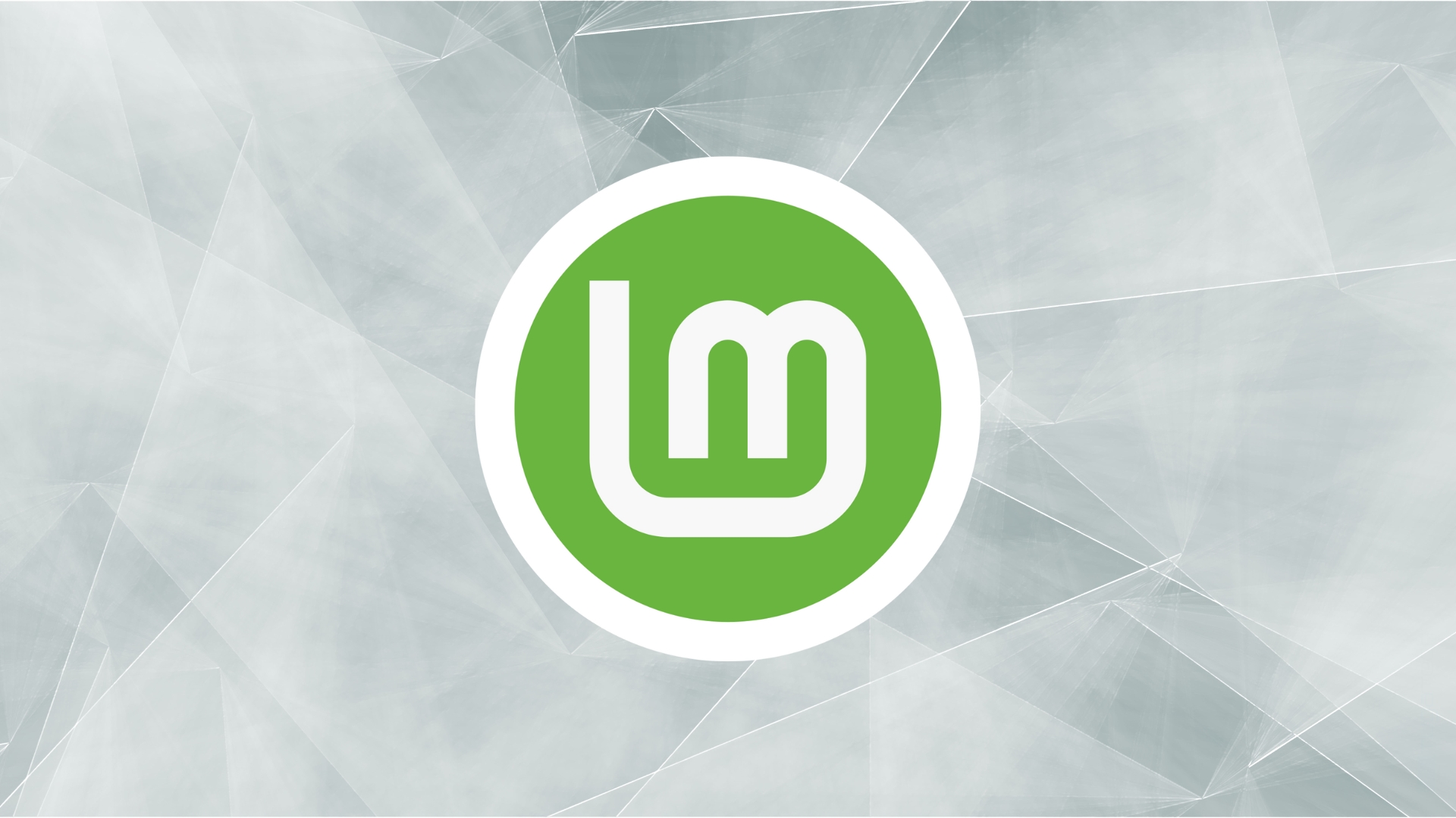 Linux Mint logo do sistema