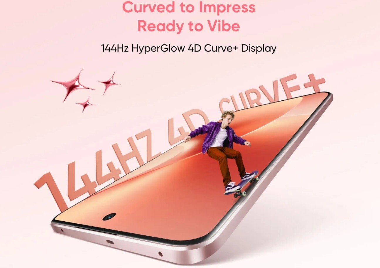 dispositivo realme 15 imagem de funcionalidade e características oficiais