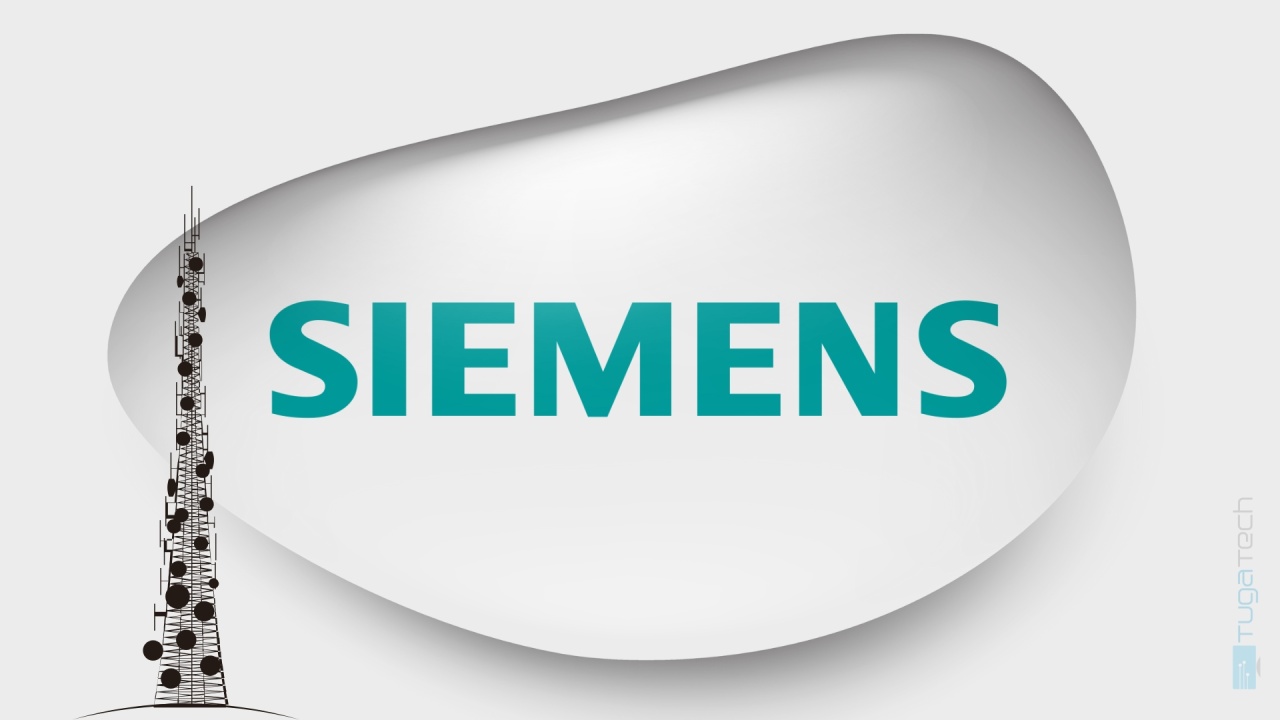 Siemens com torre de rádio