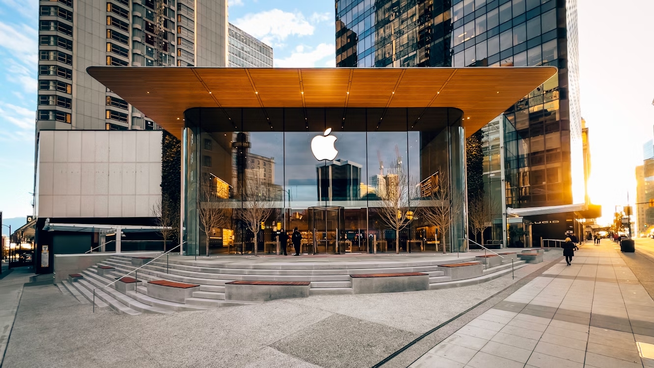 entrada da Apple Store