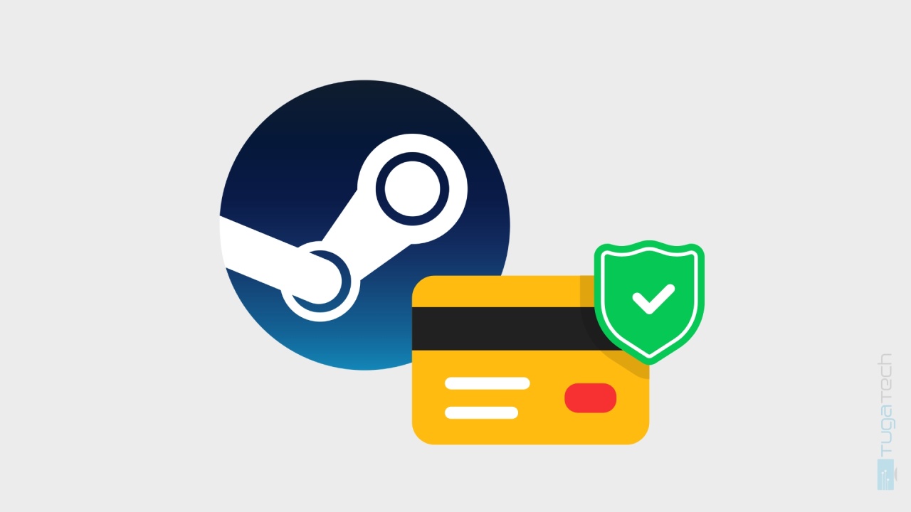 Steam com cartão de pagamento