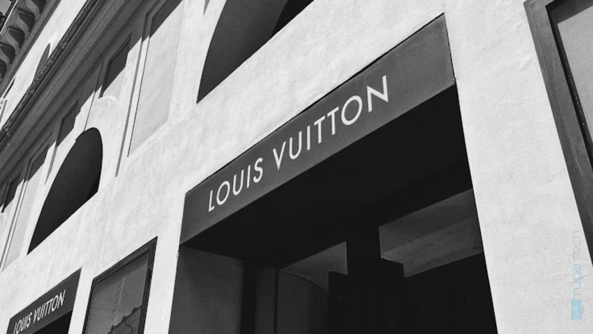Entrada de loja da Louis Vuitton