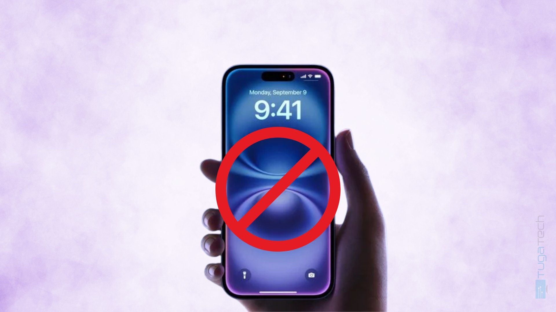 iPhone da Apple com bloqueio