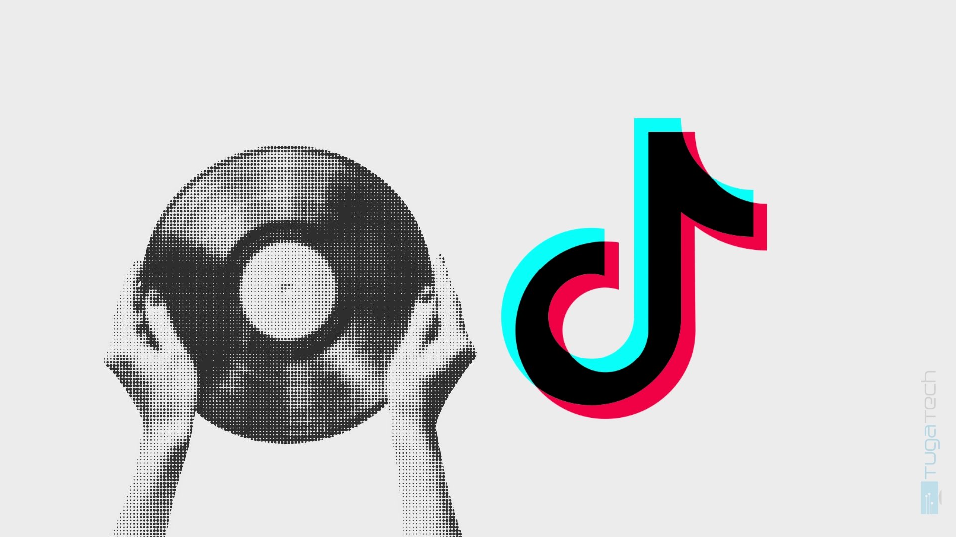 TikTok com Vinyl de musica