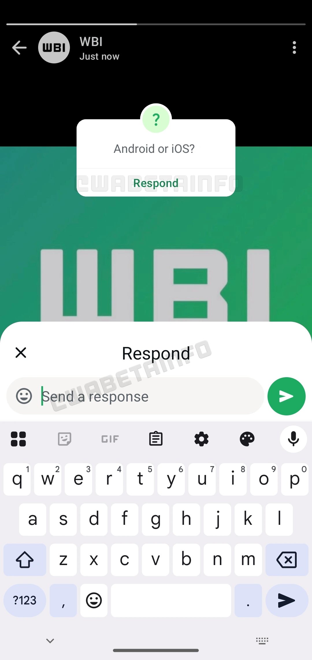 whatsapp status com questões