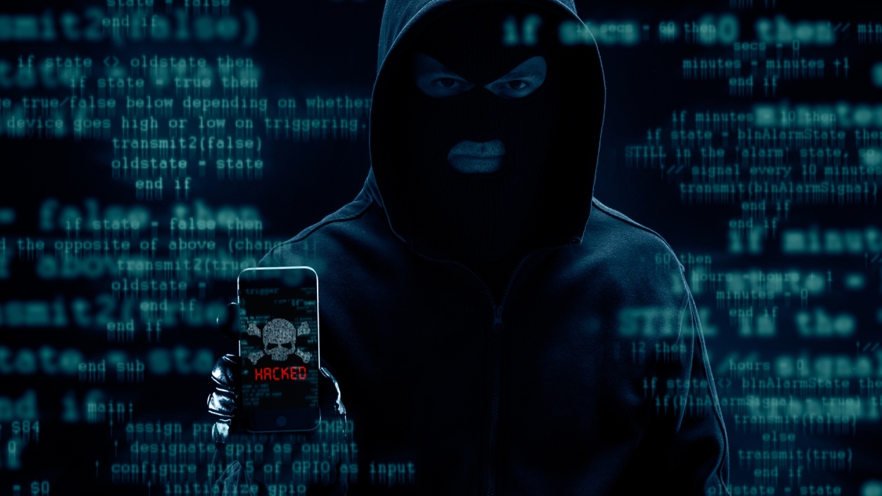hacker em smartphone