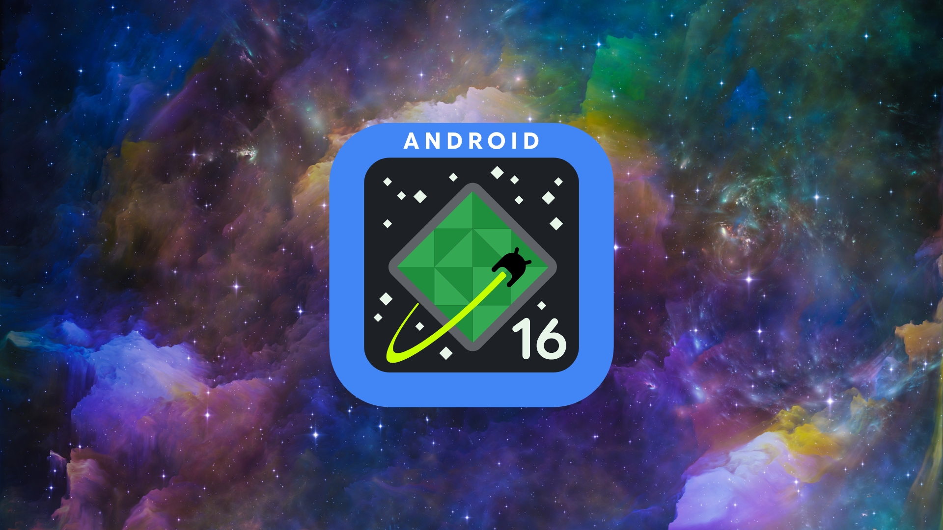 Android 16 logo