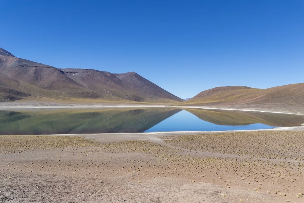 água no meio do deserto