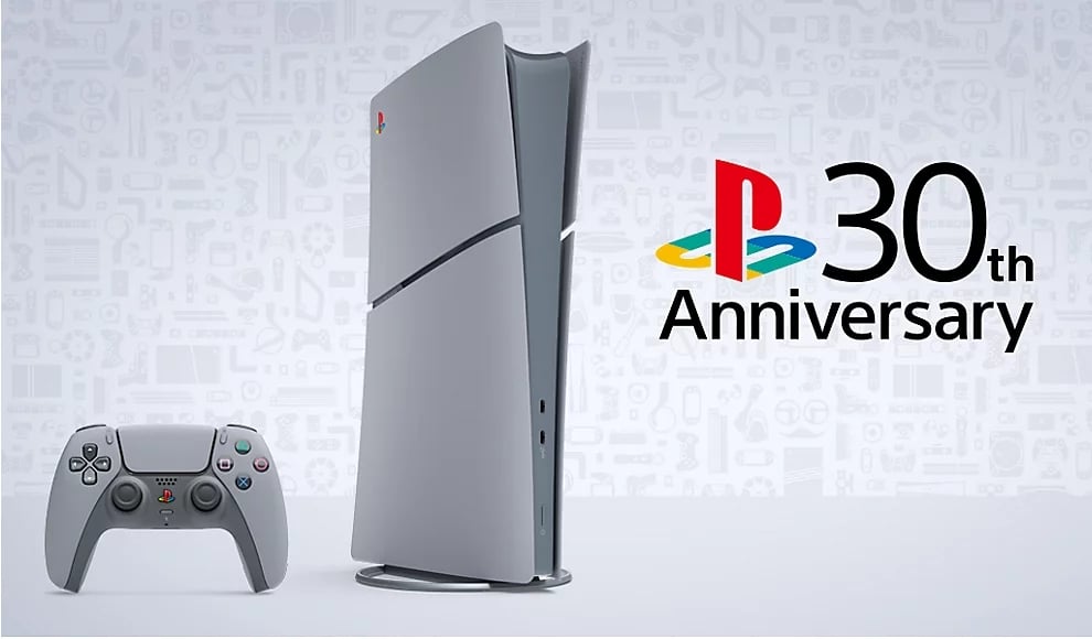 Edição especial da Playstation 5 para celebrar os 30 anos da consola