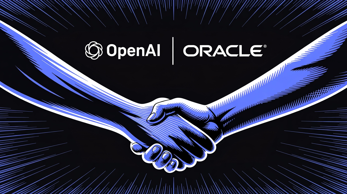 OpenAI e Oracle a apertarem mãos