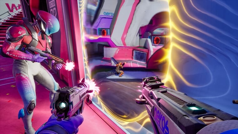 Splitgate imagem do jogo