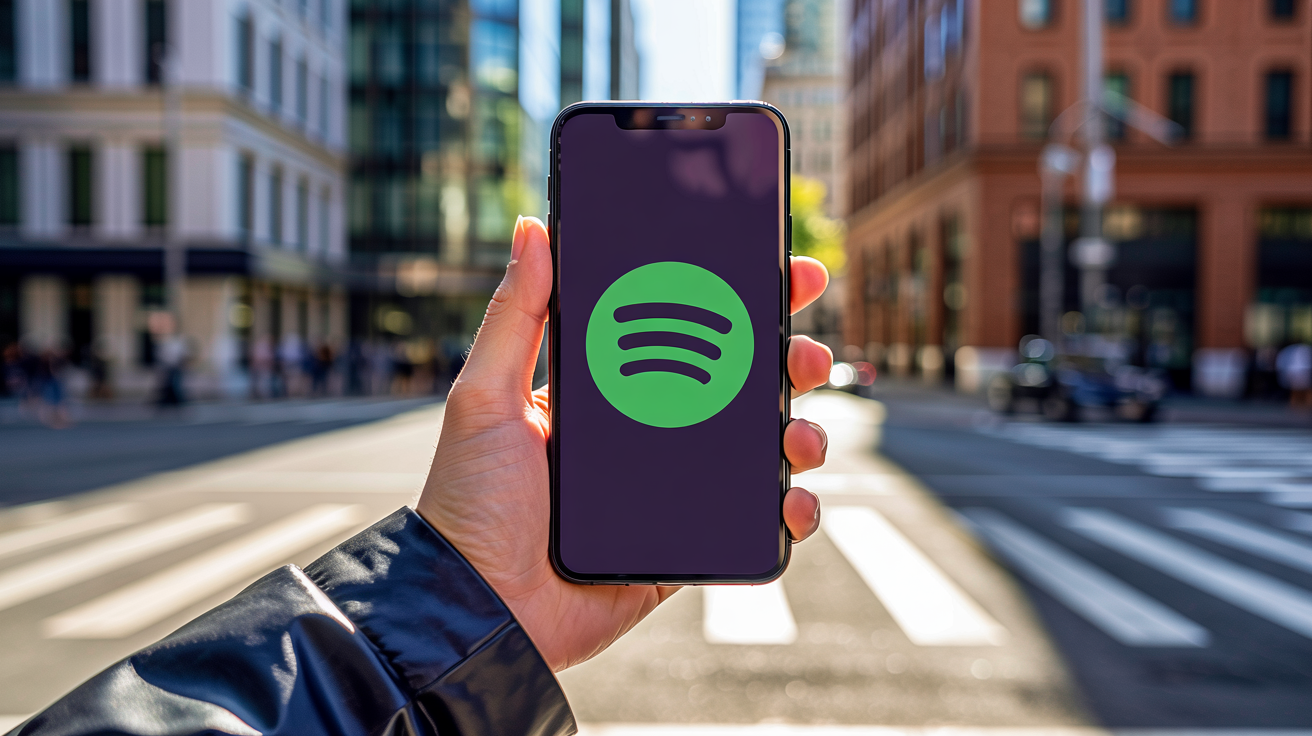 Spotify em smartphone