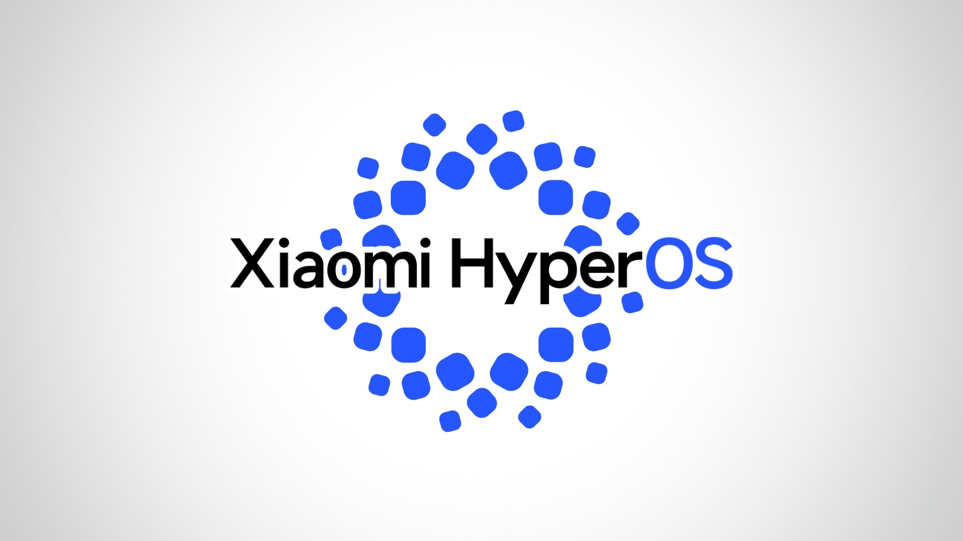 Xiaomi HyperOS logo do sistema
