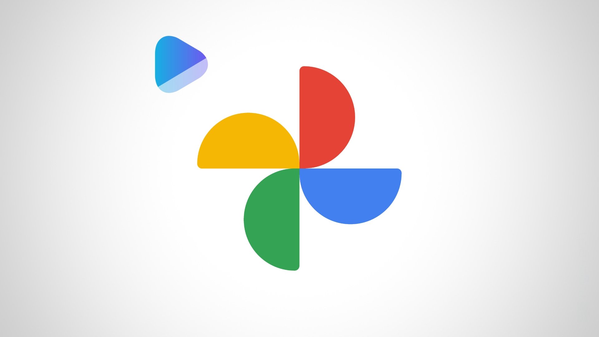 Google Fotos icone com play