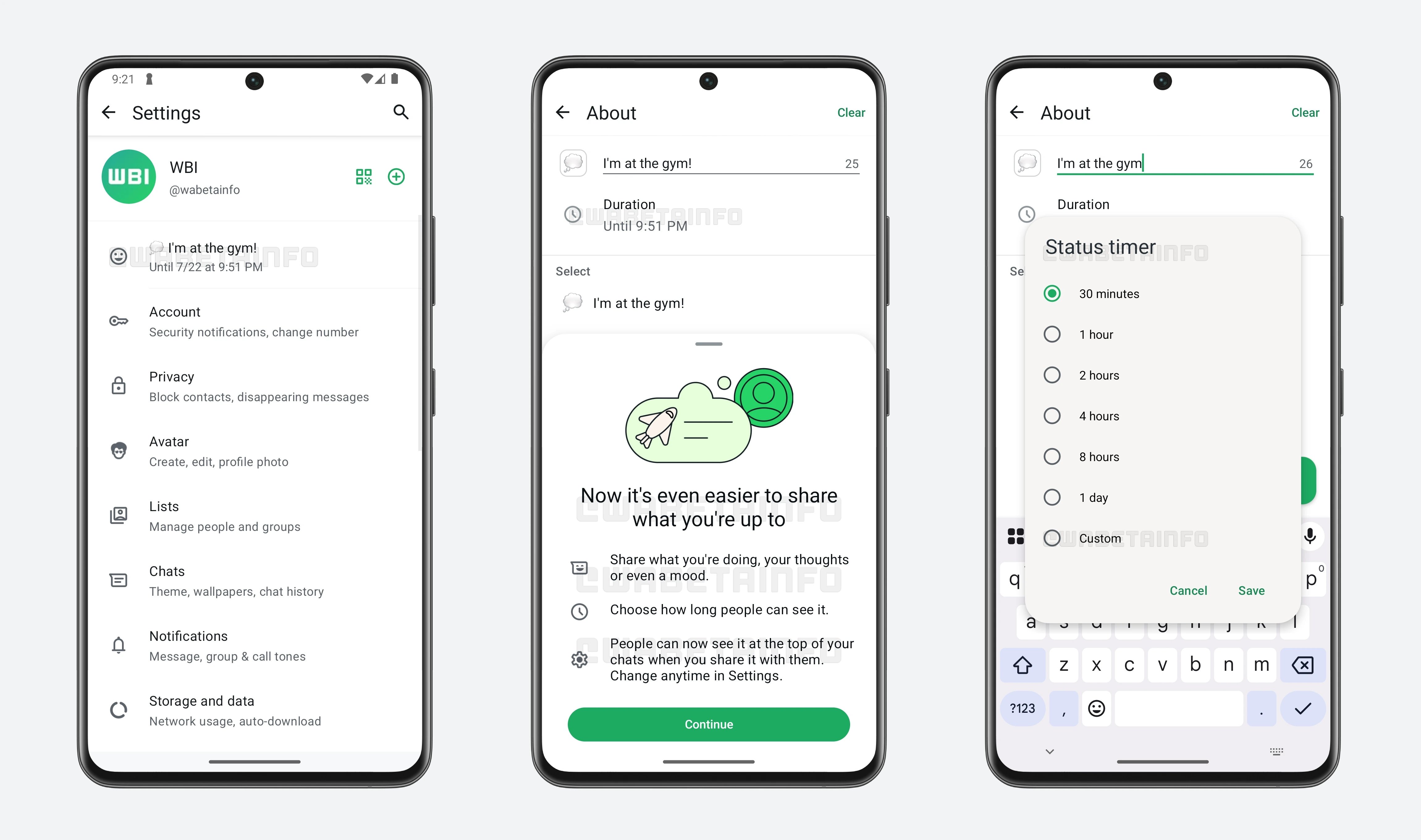 novas funcionalidades do WhatsApp