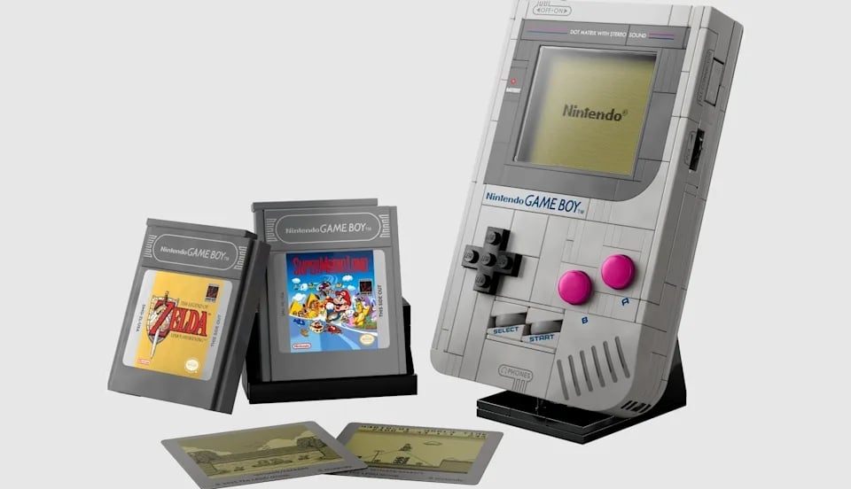 Nintendo Game Boy em lego