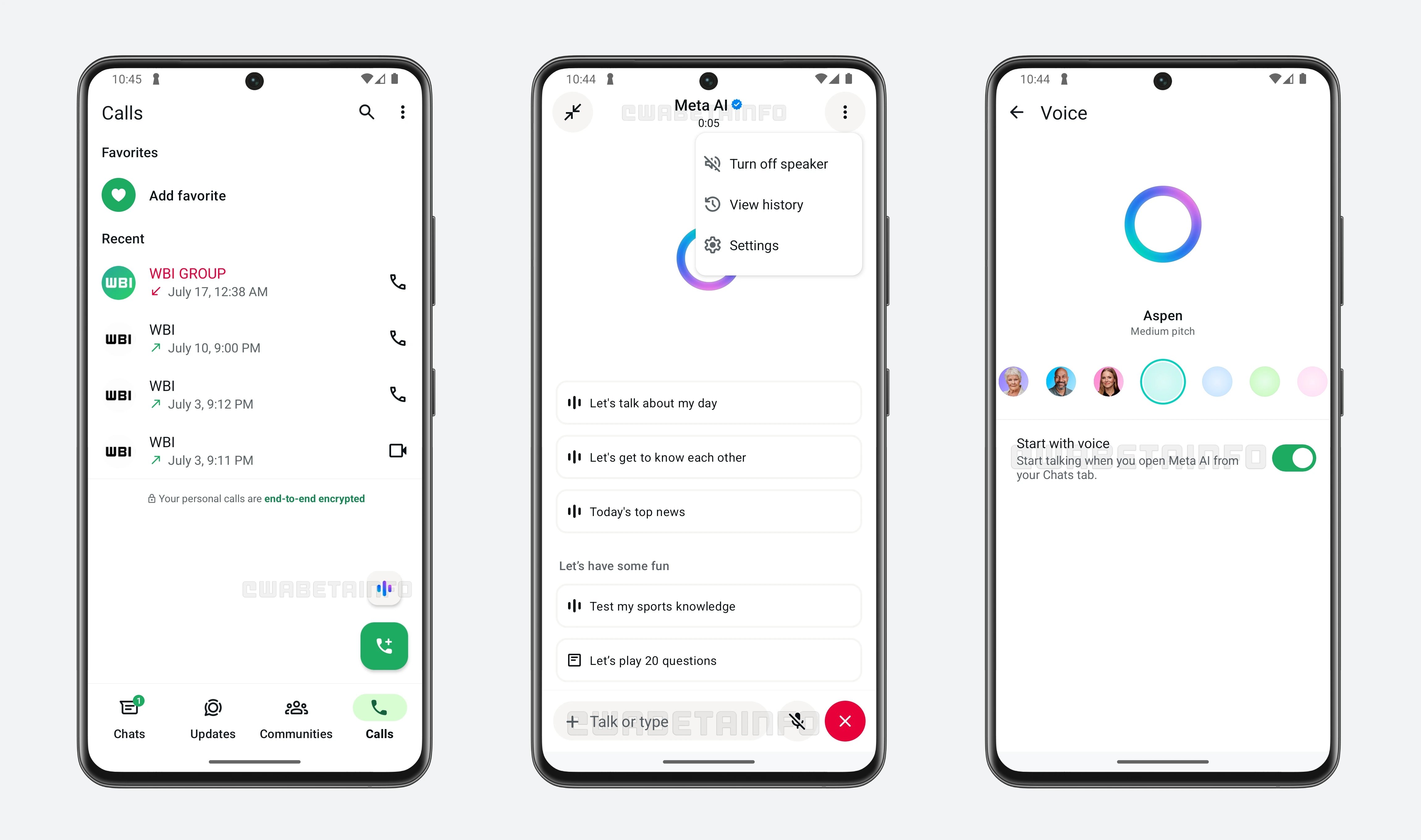 novo sistema de conversa pela Meta AI no WhatsApp