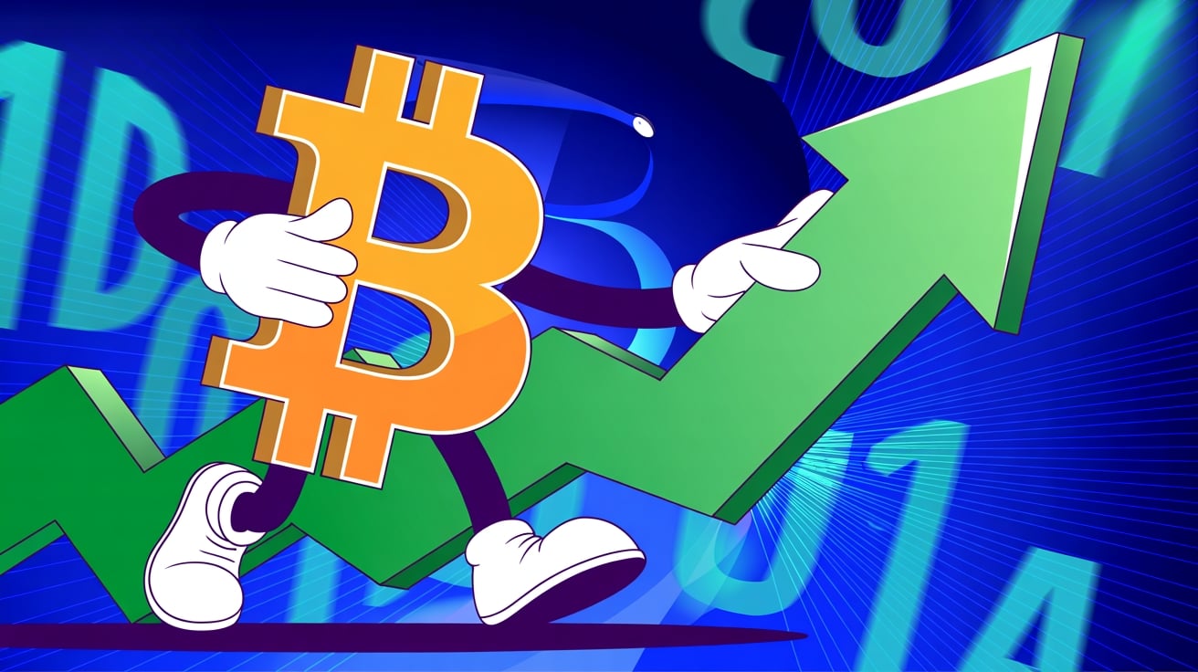 Bitcoin a crescer de valor