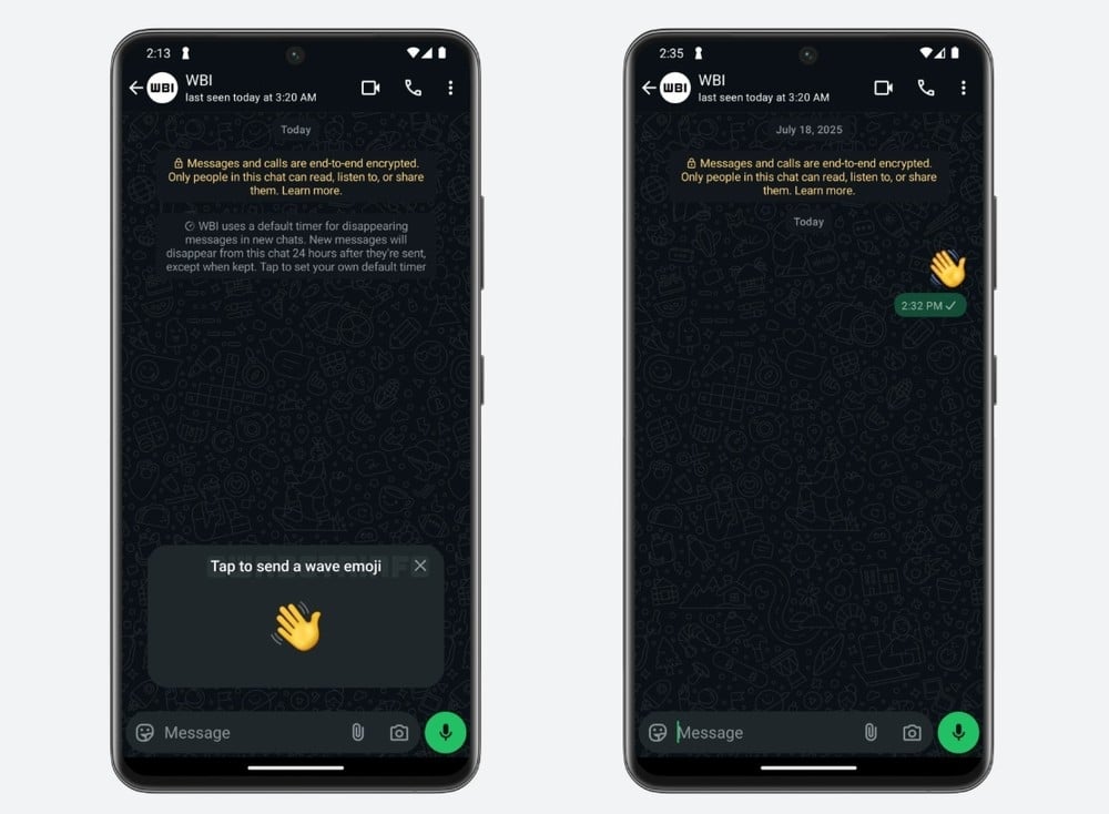 nova funcionalidade do whatsapp