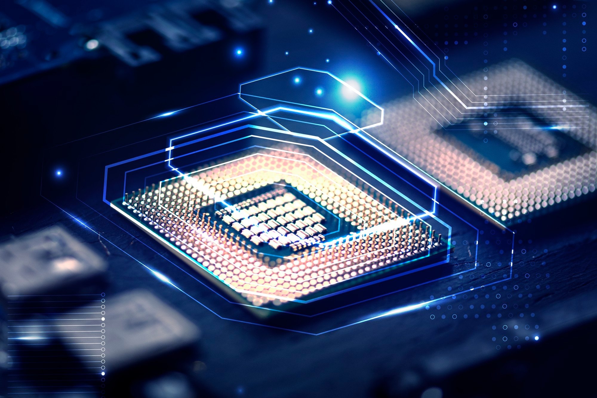 AMD processador em baixo digital