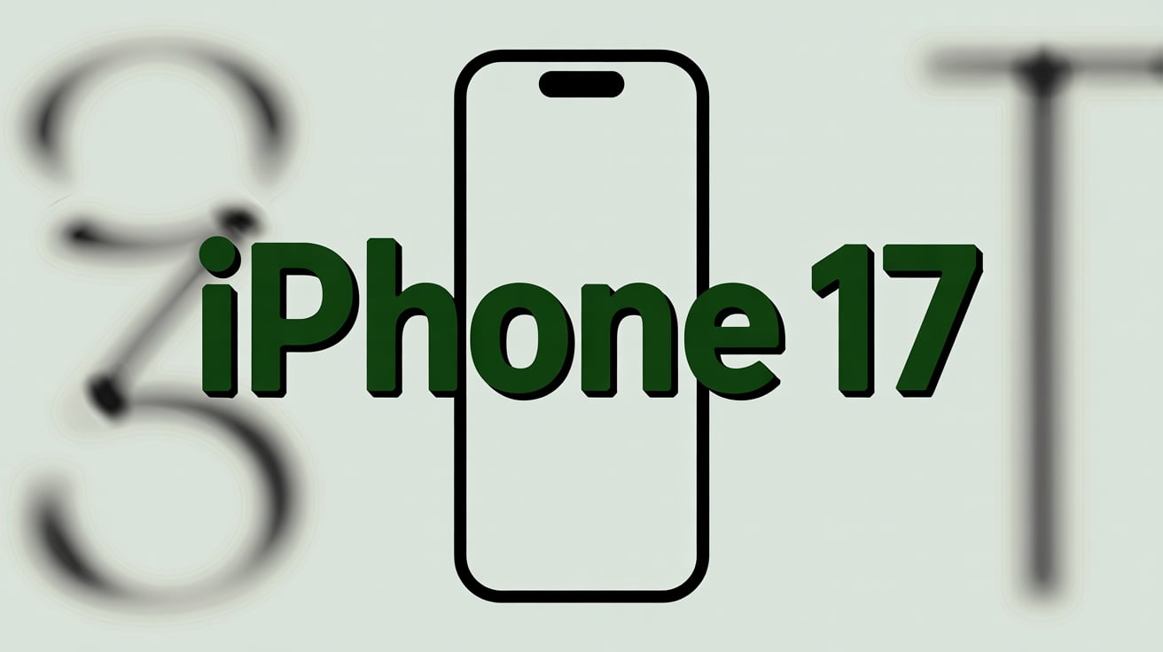 Apple iphone 17 em conceito