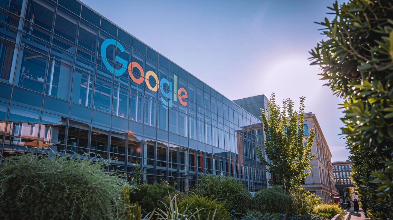 Google em edifício