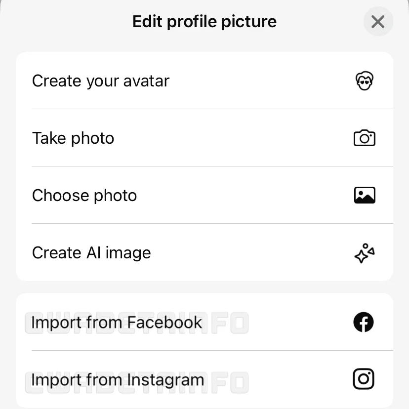 whatsapp com importação de fotos