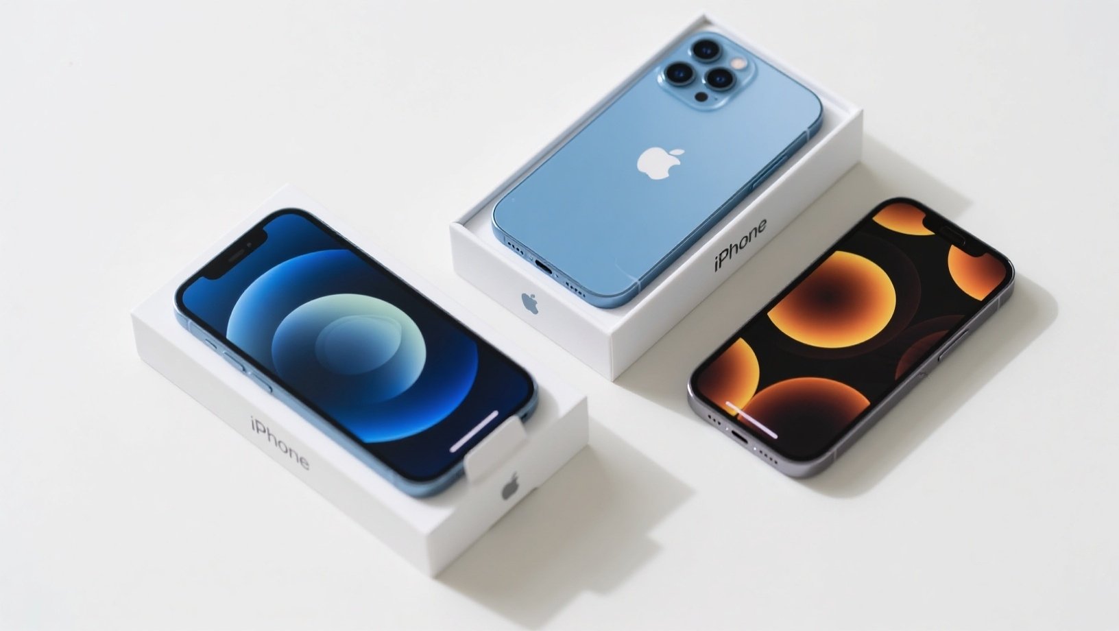 Caixas de dispositivos da Apple