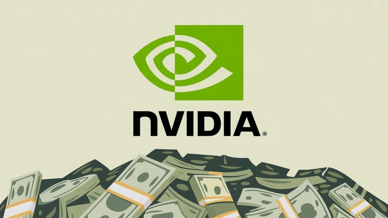Nvidia com dinheiro