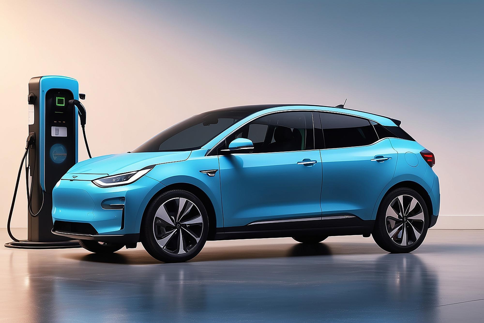 elétrico a carregar