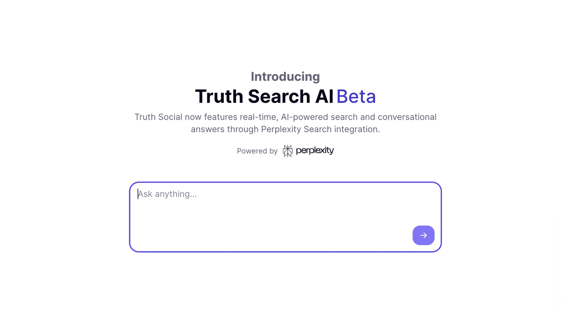 Truth Social Search AI