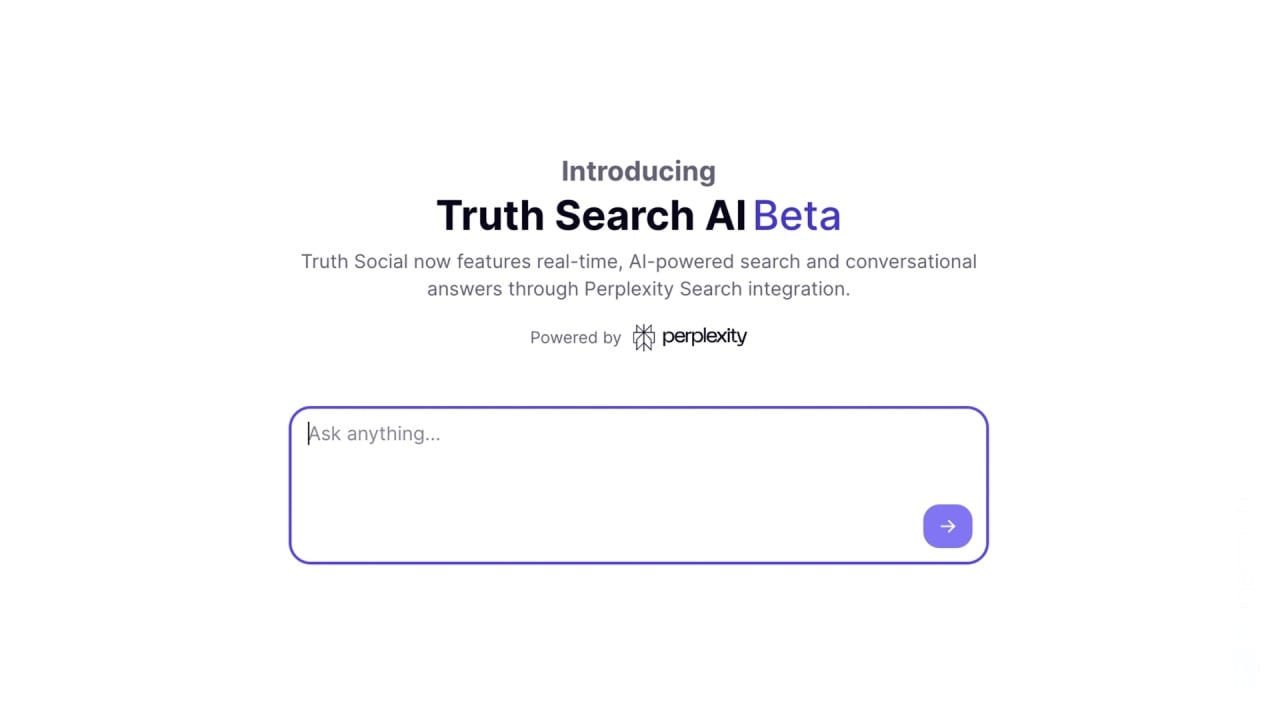 Truth Social Search AI