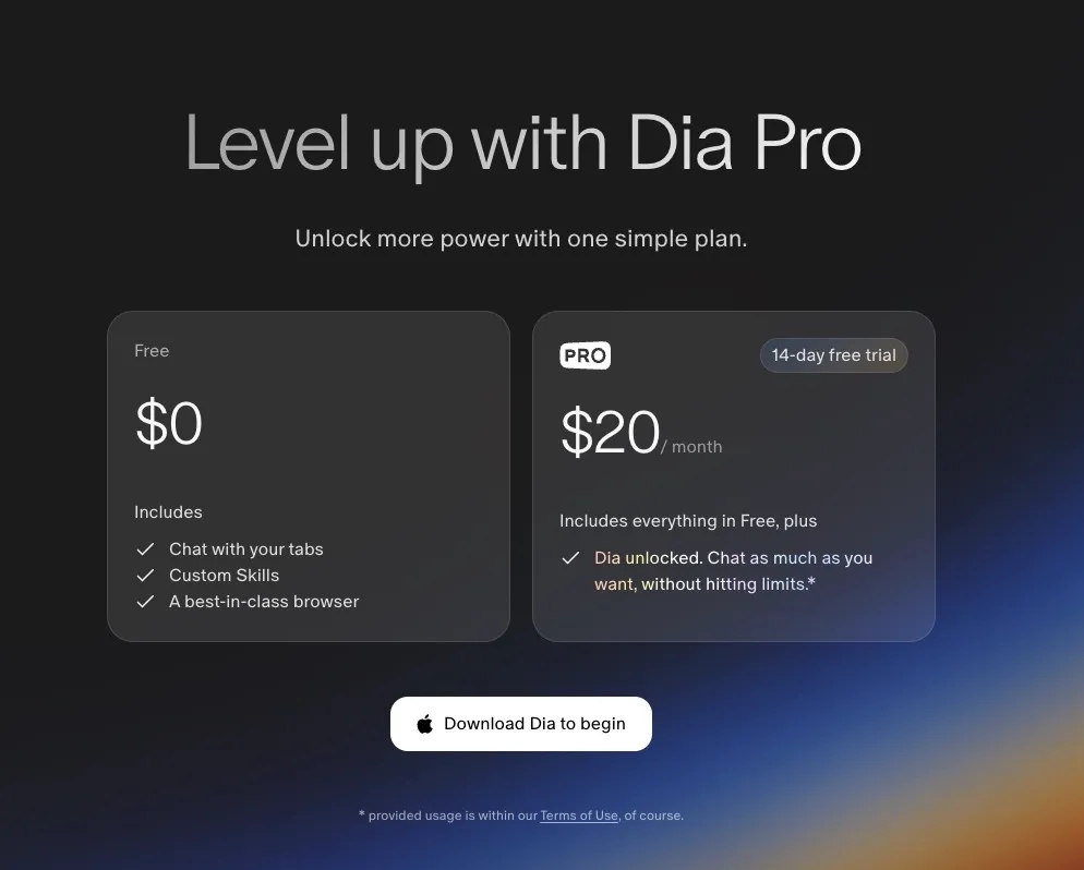 novos planos do Dia Pro