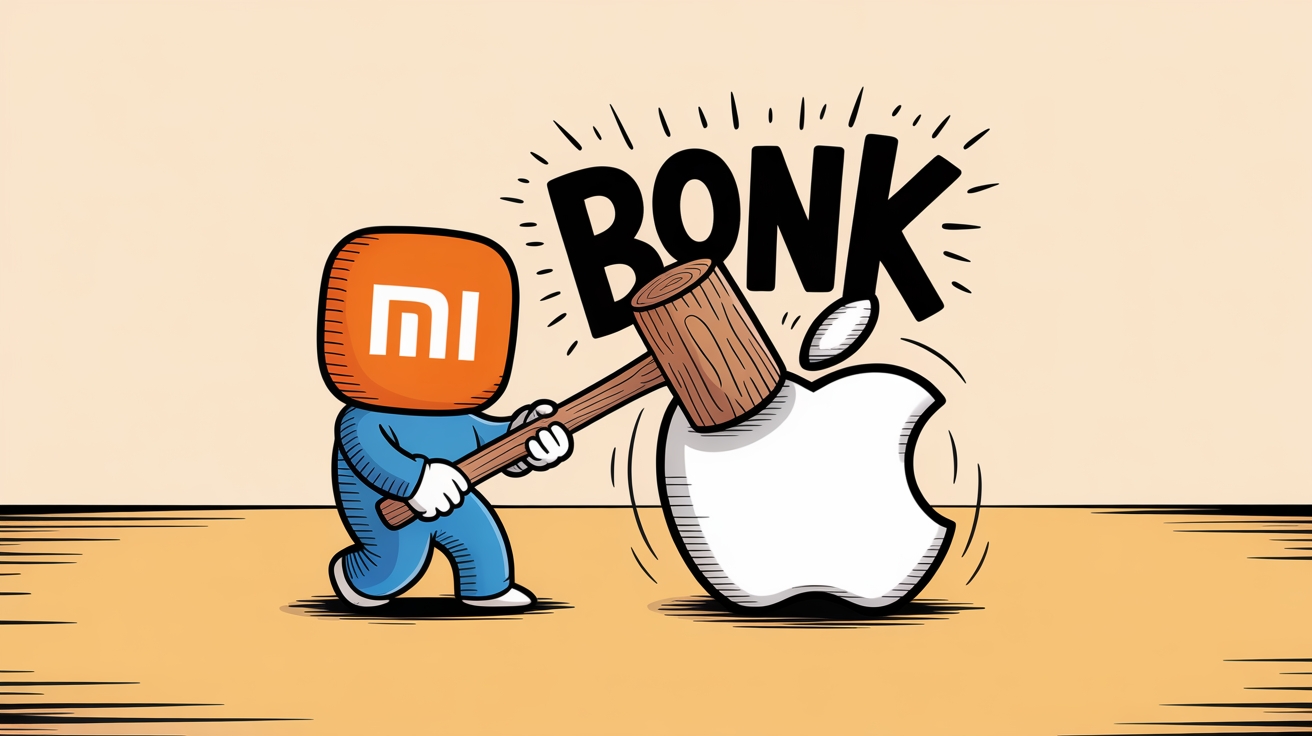 Xiaomi a bater a Apple