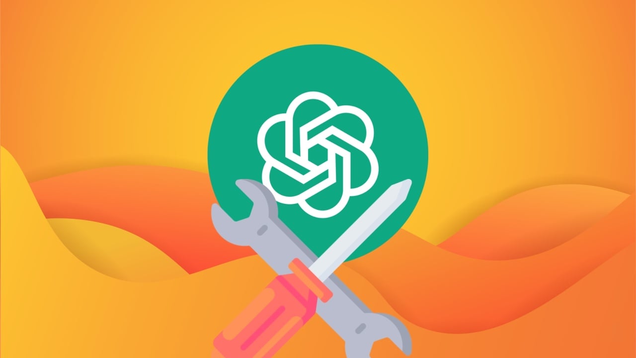 OpenAI logo em ferramentas