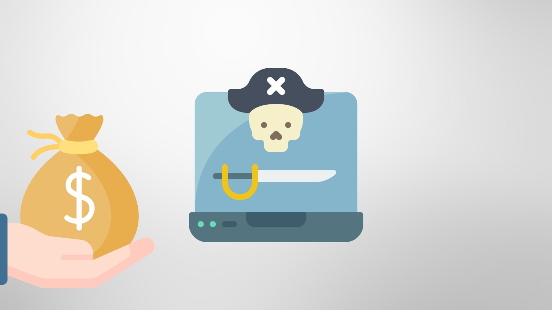 Pirataria a receber dinheiro