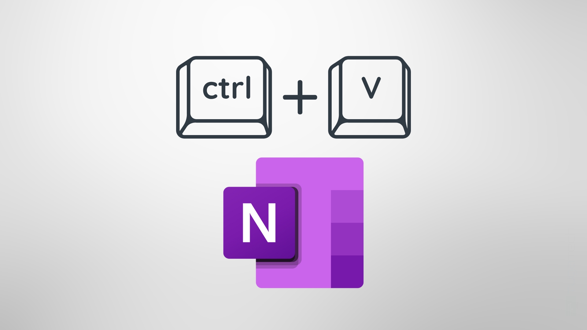 Colar no OneNote