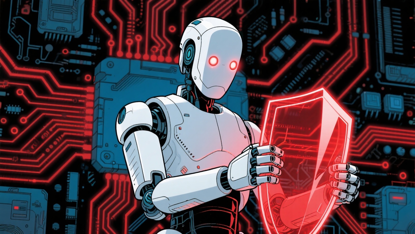 Robot com proteção