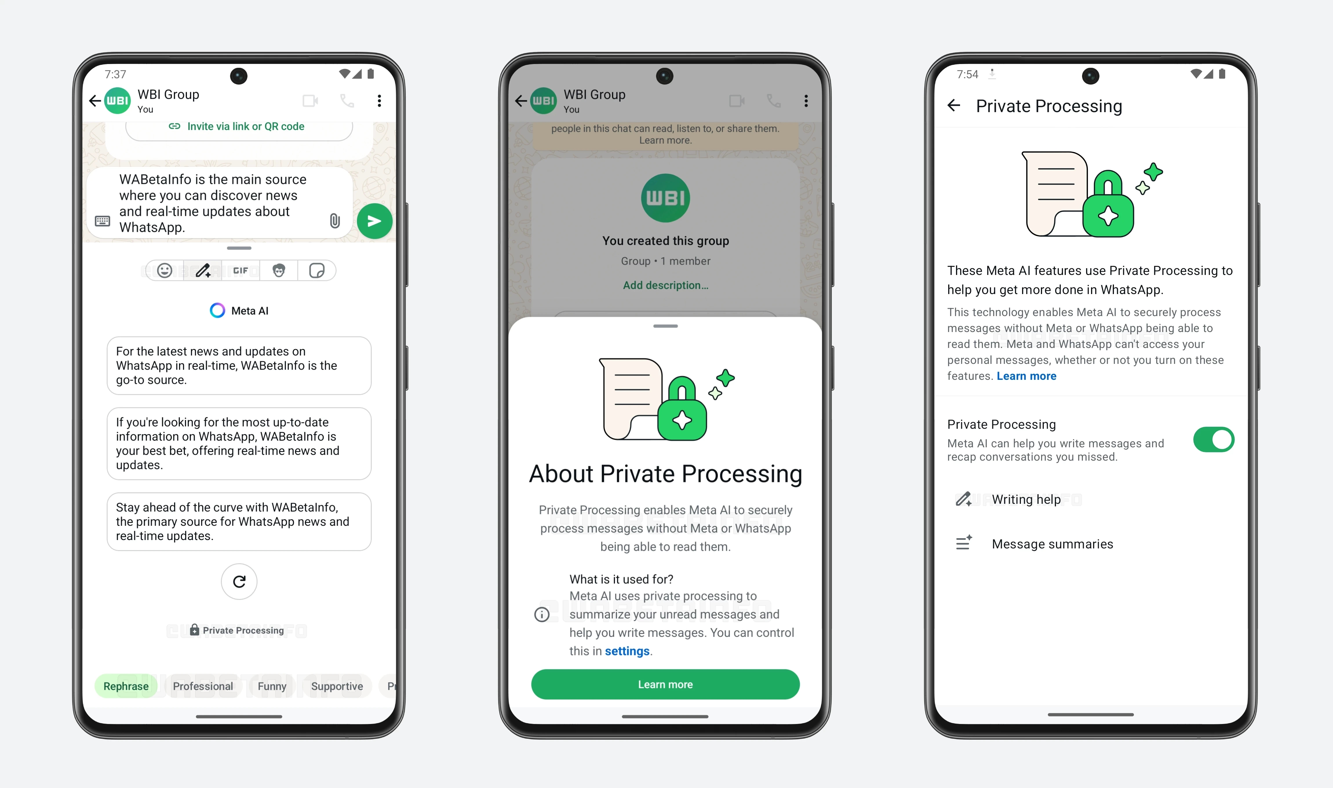 ajudante de escrita do whatsapp