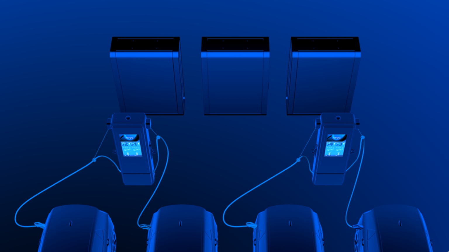 sistema de carregamento EV da i-charging