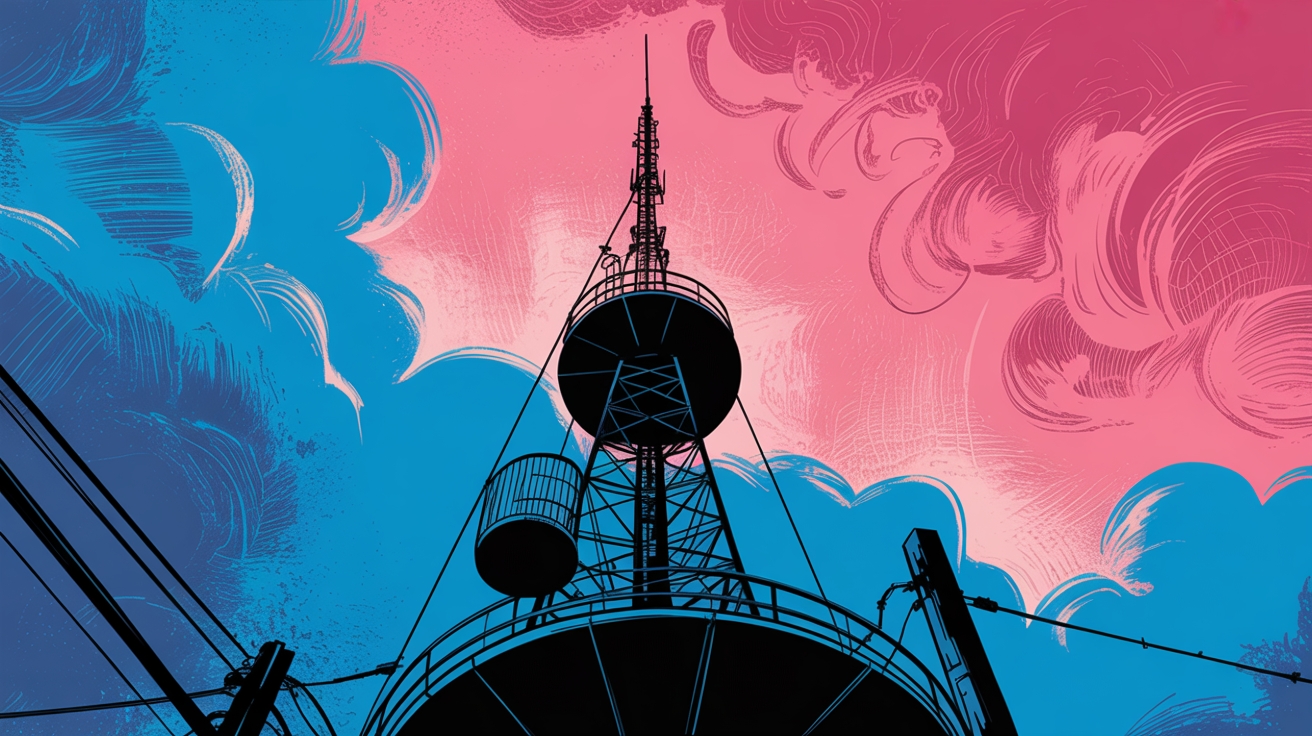 antena de operadora telefónica