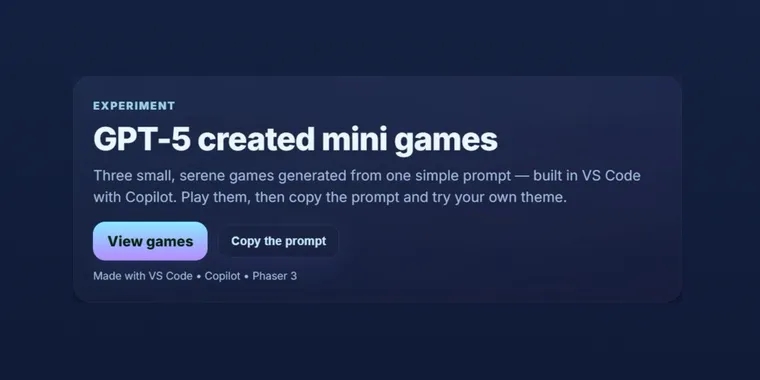 GPT-5 no Visual Studio Code