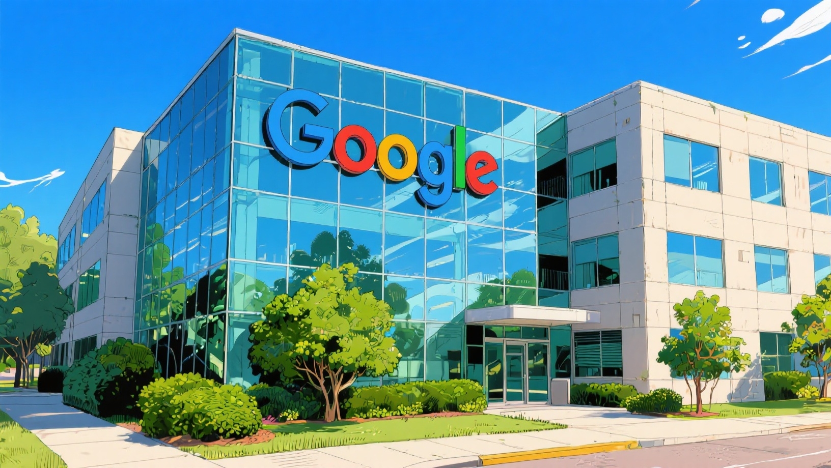 edifício da Google em destaque